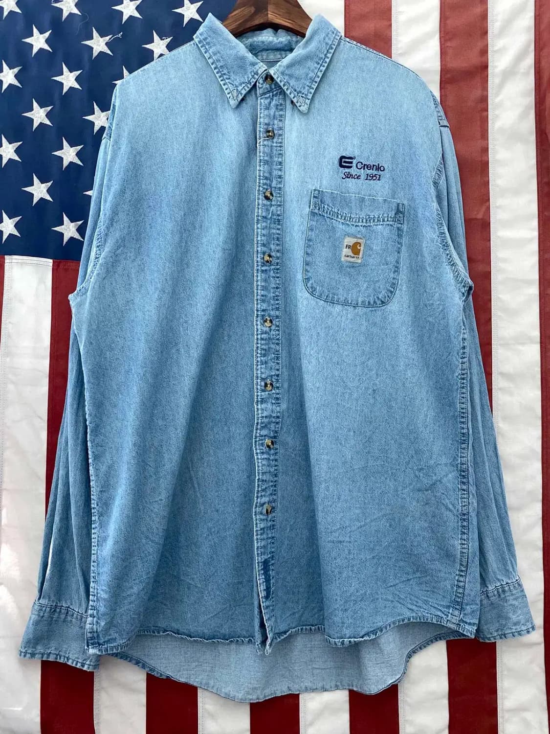 칼하트 데님 셔츠 (Man XL) 13492 상품이미지3