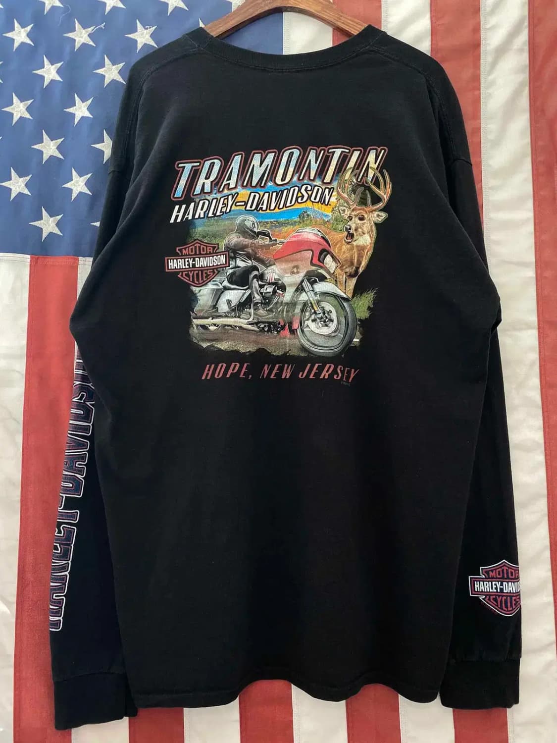 할리데이비슨 긴팔 티셔츠 (Man 2XL) 13510 상품이미지4