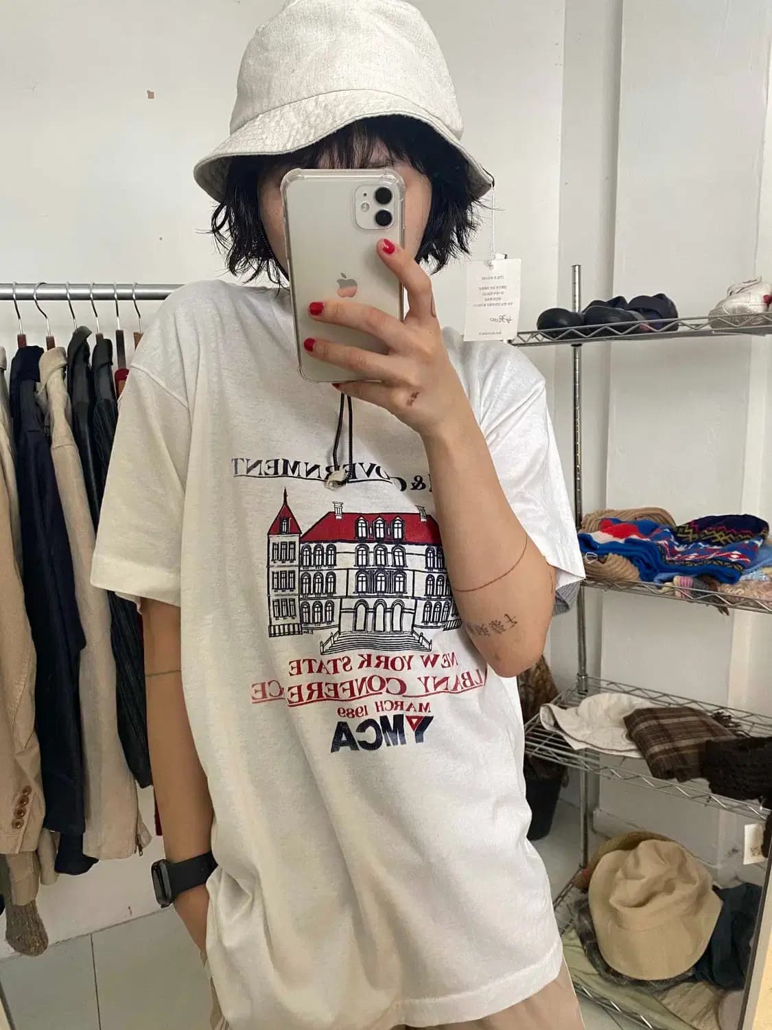 빈티지 반팔 티셔츠 Made in USA, 50 / 50 (Man XL) 상품이미지1