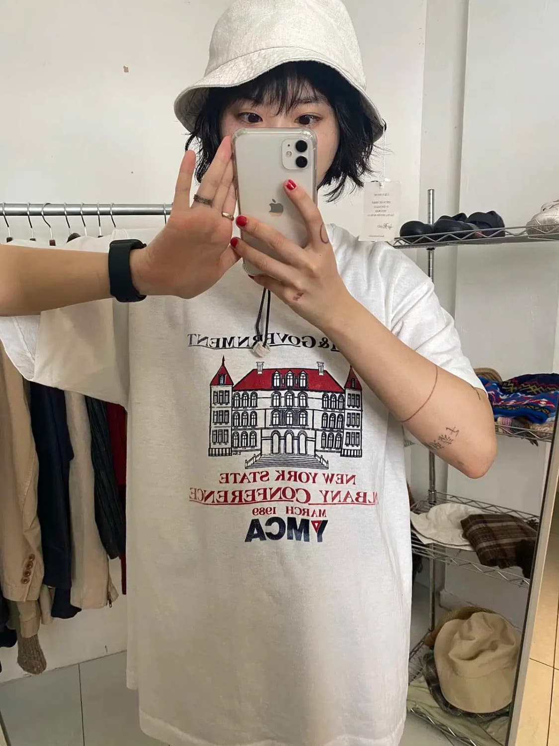 빈티지 반팔 티셔츠 Made in USA, 50 / 50 (Man XL) 상품이미지2