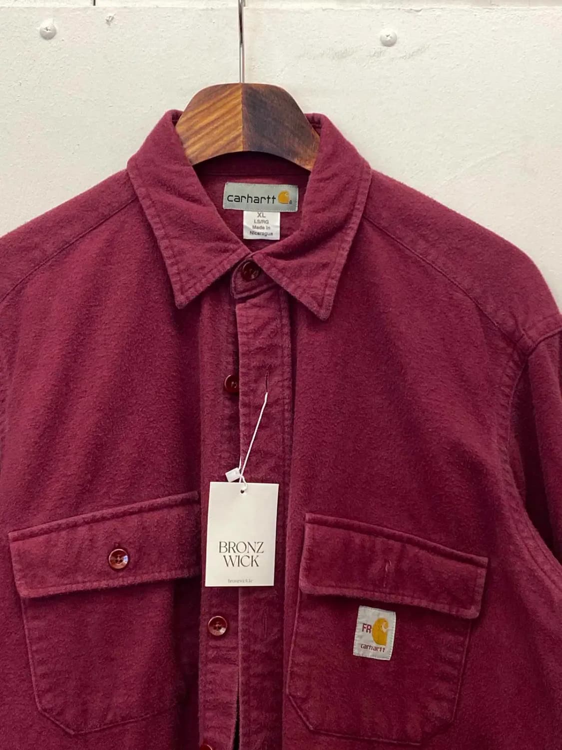 칼하트 겉기모 셔츠 (Man XL) 13528 상품이미지4