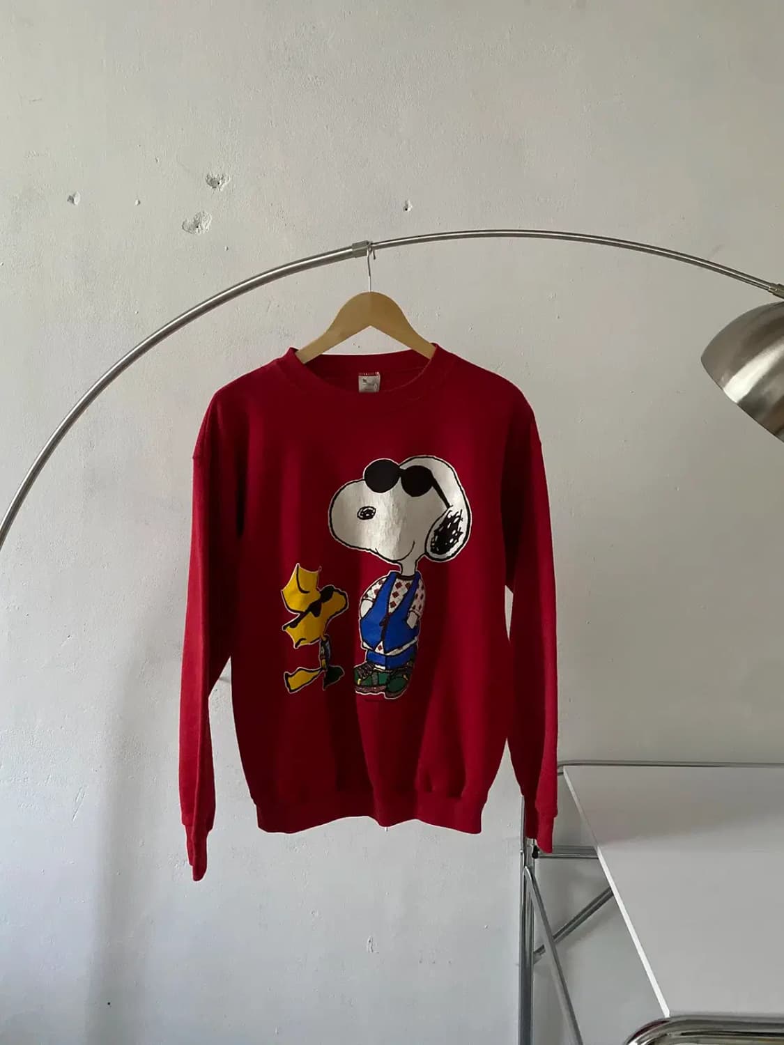 스누피 맨투맨 Made in USA, 50 / 50 (Woman M) 1 상품이미지2