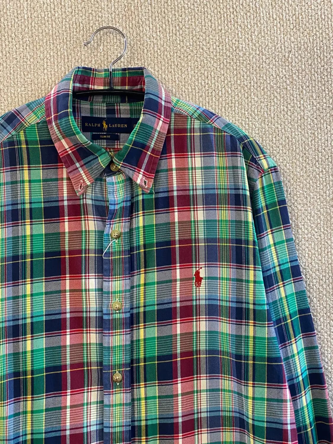 폴로 랄프로렌 체크 셔츠 (Woman L) B1859 상품이미지3