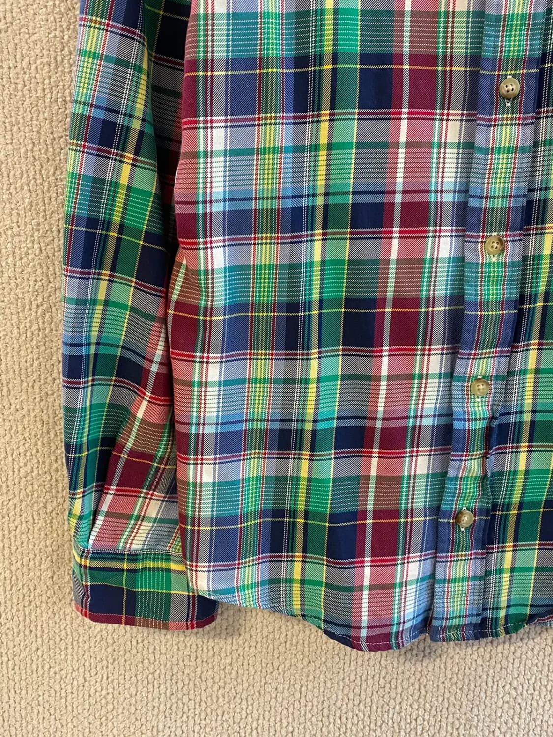 폴로 랄프로렌 체크 셔츠 (Woman L) B1859 상품이미지4