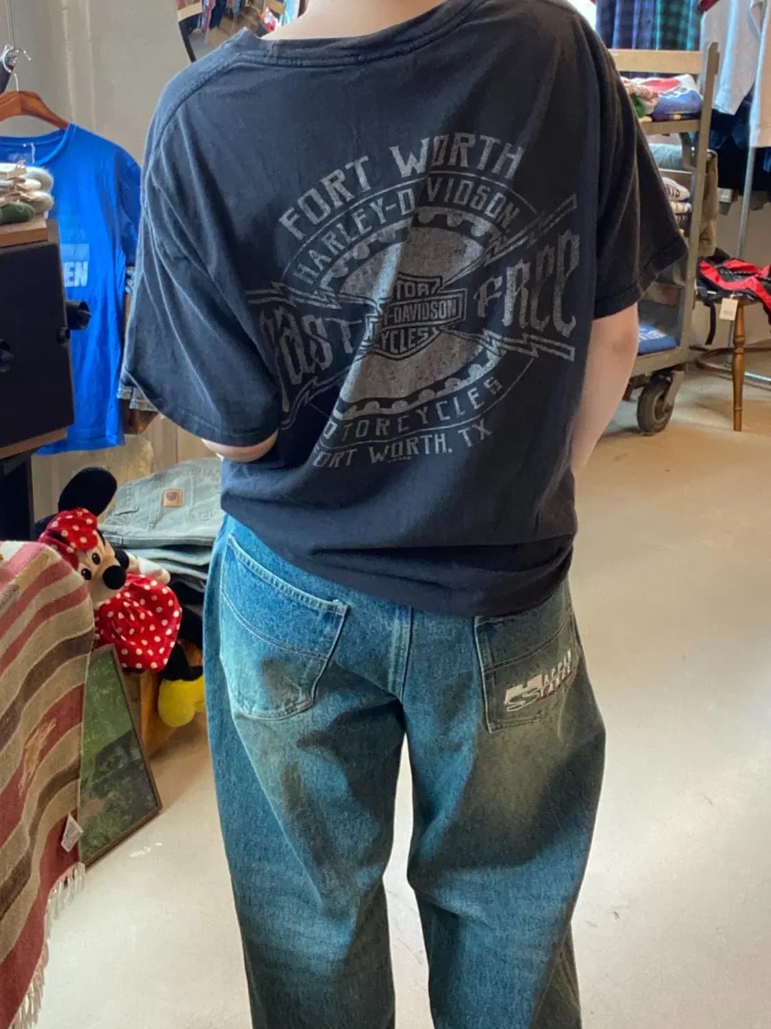 할리데이비슨 반팔 티셔츠 Made in USA (Man M) B1849 상품이미지1