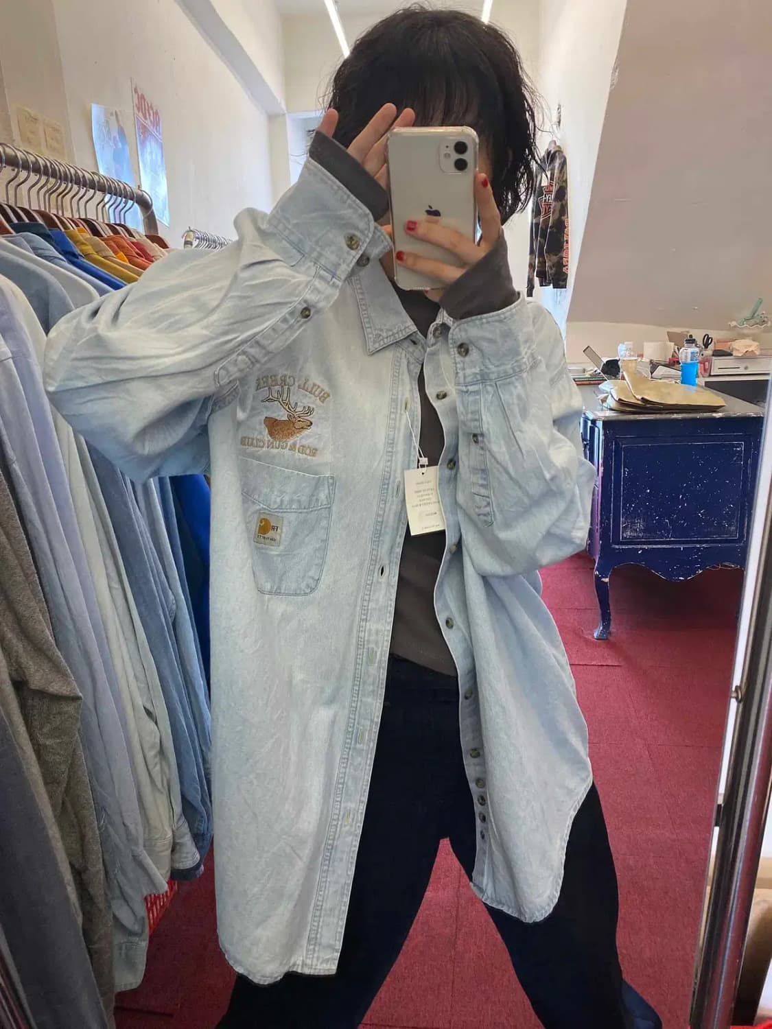 칼하트 데님 셔츠 (Man 2XL) 13552 상품이미지2