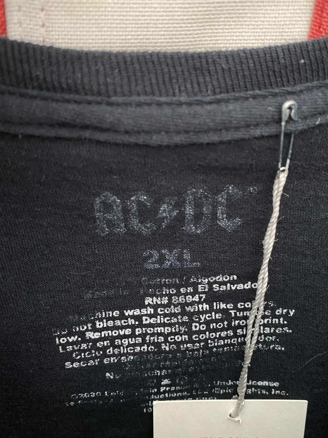 ACDC 반팔 티셔츠 (Man 2XL) 13548 상품이미지6