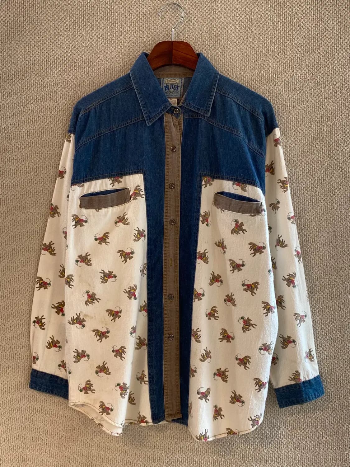 블루스 셔츠 (Man 2XL) B1870 상품이미지2