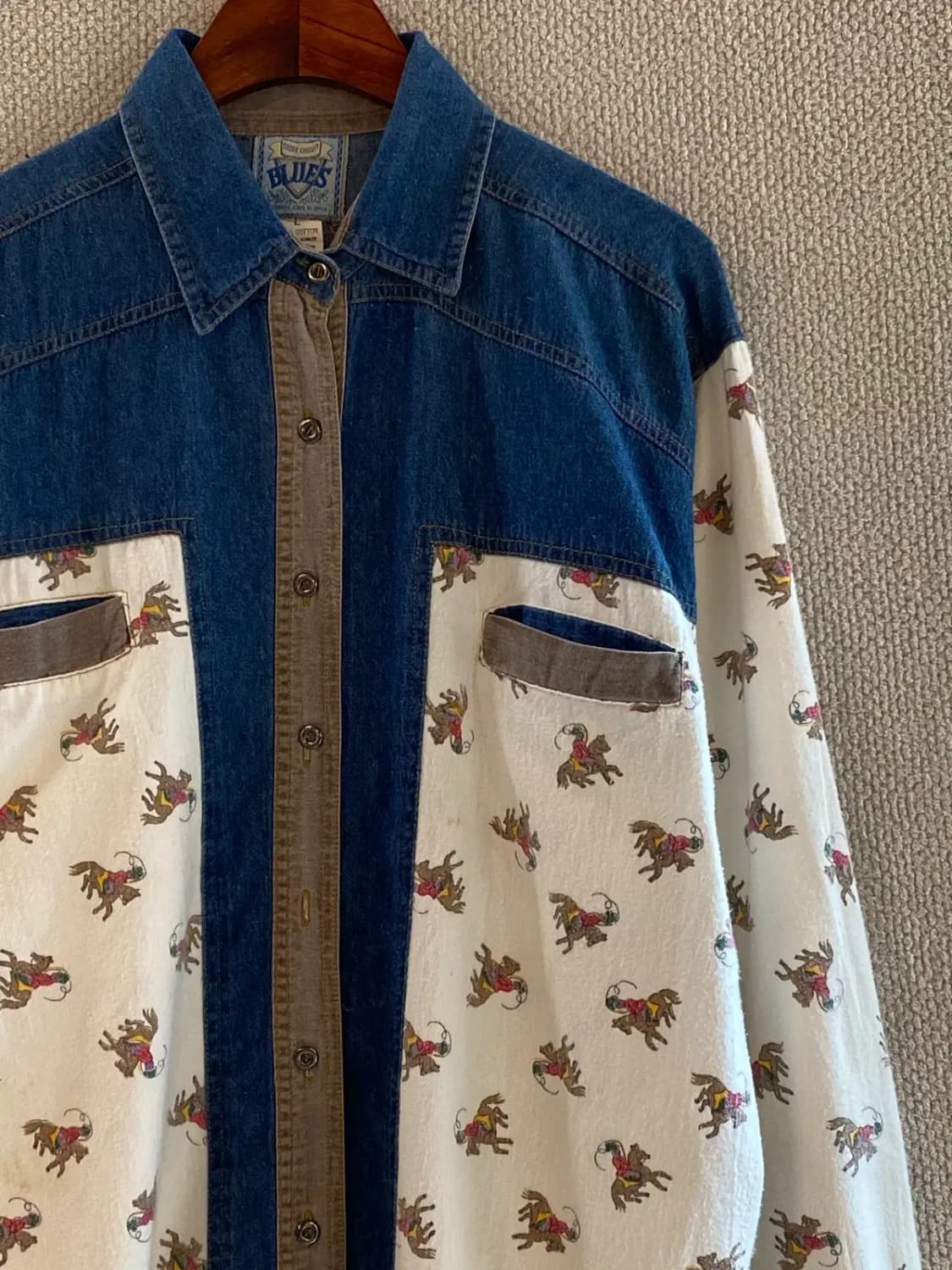 블루스 셔츠 (Man 2XL) B1870 상품이미지3