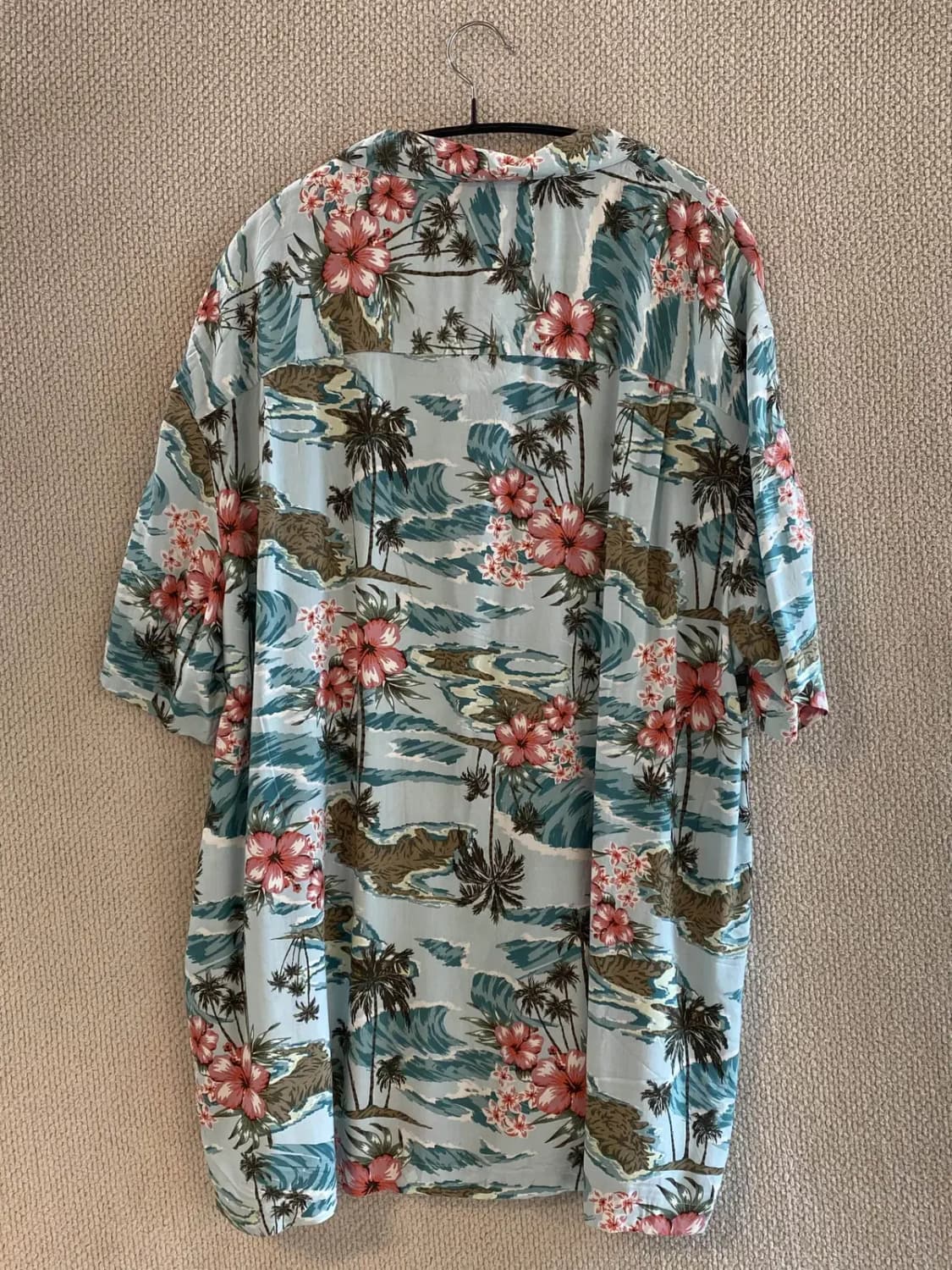 조지 하와이안 1/2 셔츠 (Man 2XL) B1867 상품이미지6