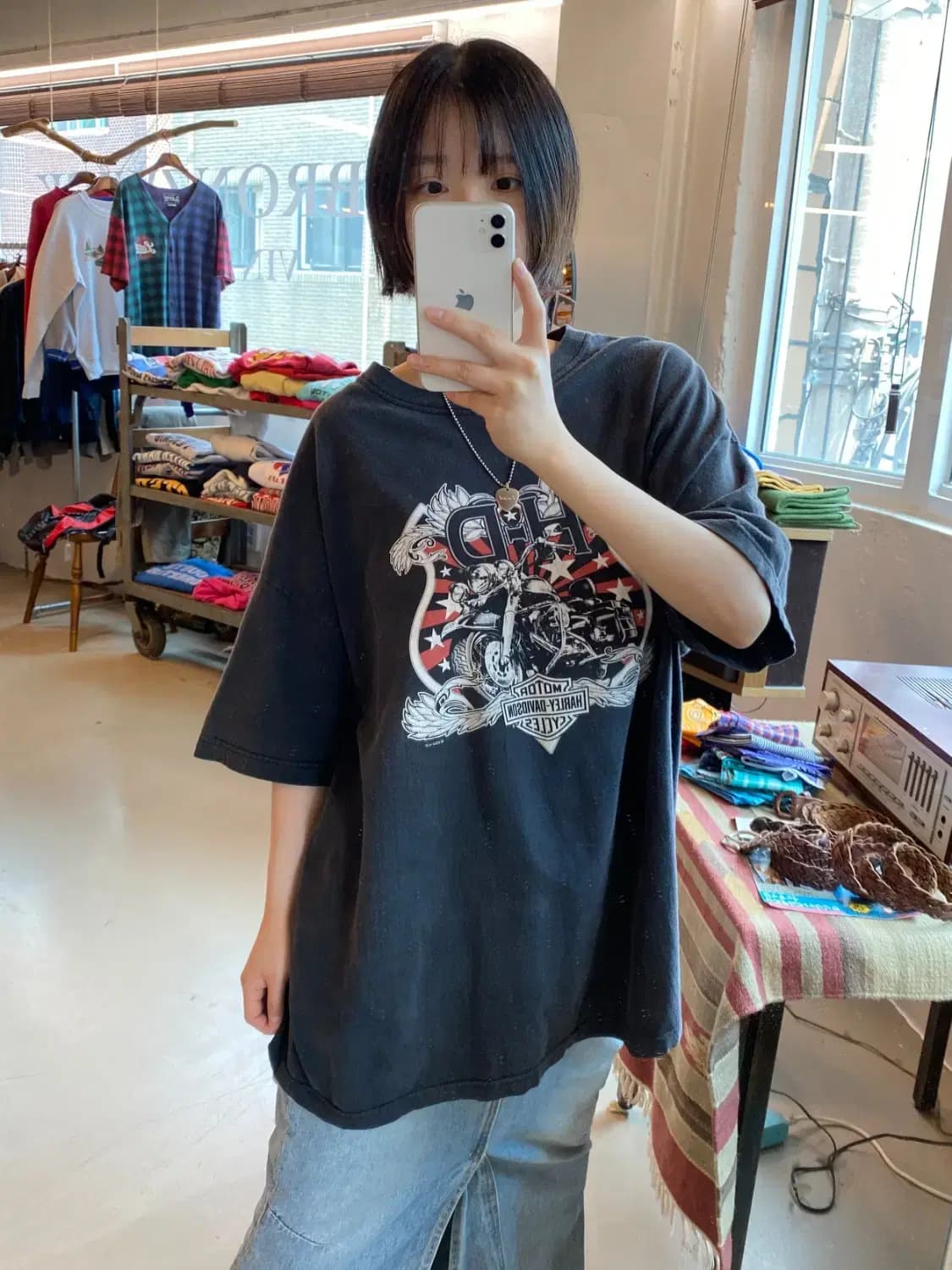 할리데이비슨 1/2 티셔츠 (Man 2XL) B1865 상품이미지1