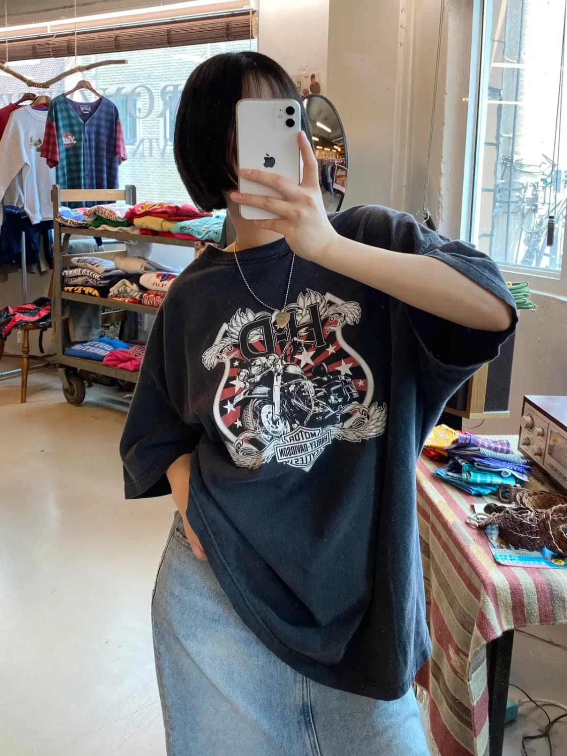 할리데이비슨 1/2 티셔츠 (Man 2XL) B1865 상품이미지2