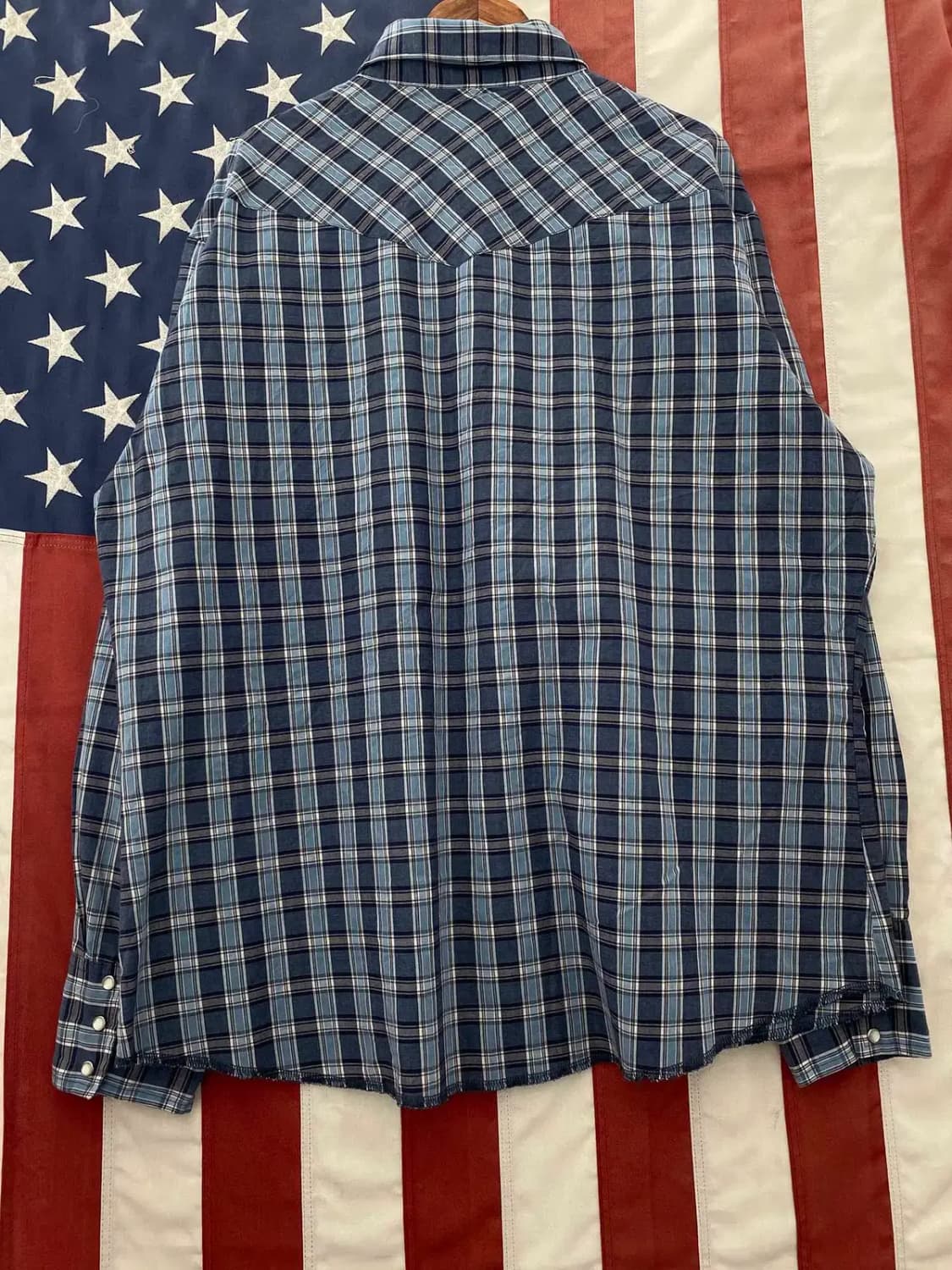 러슬러 체크 셔츠 (Man XL) 13558 상품이미지4