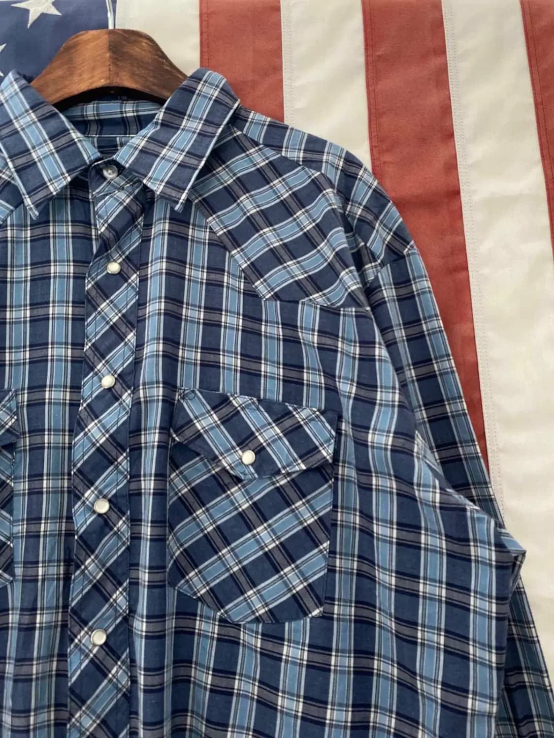 러슬러 체크 셔츠 (Man XL) 13558 상품이미지5