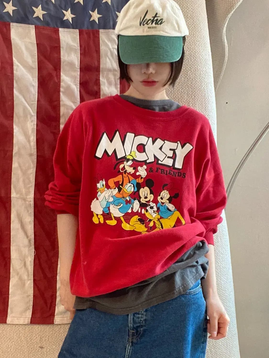 디즈니 미키 스웻셔츠 (Man XL) B1892 상품이미지1