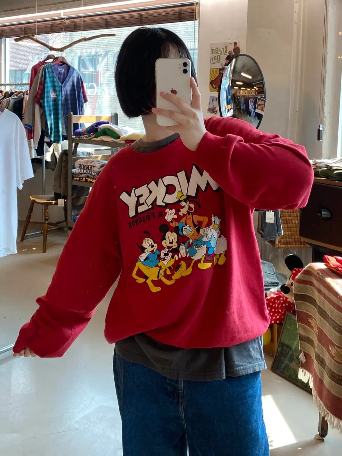 디즈니 미키 스웻셔츠 (Man XL) B1892 상품이미지2