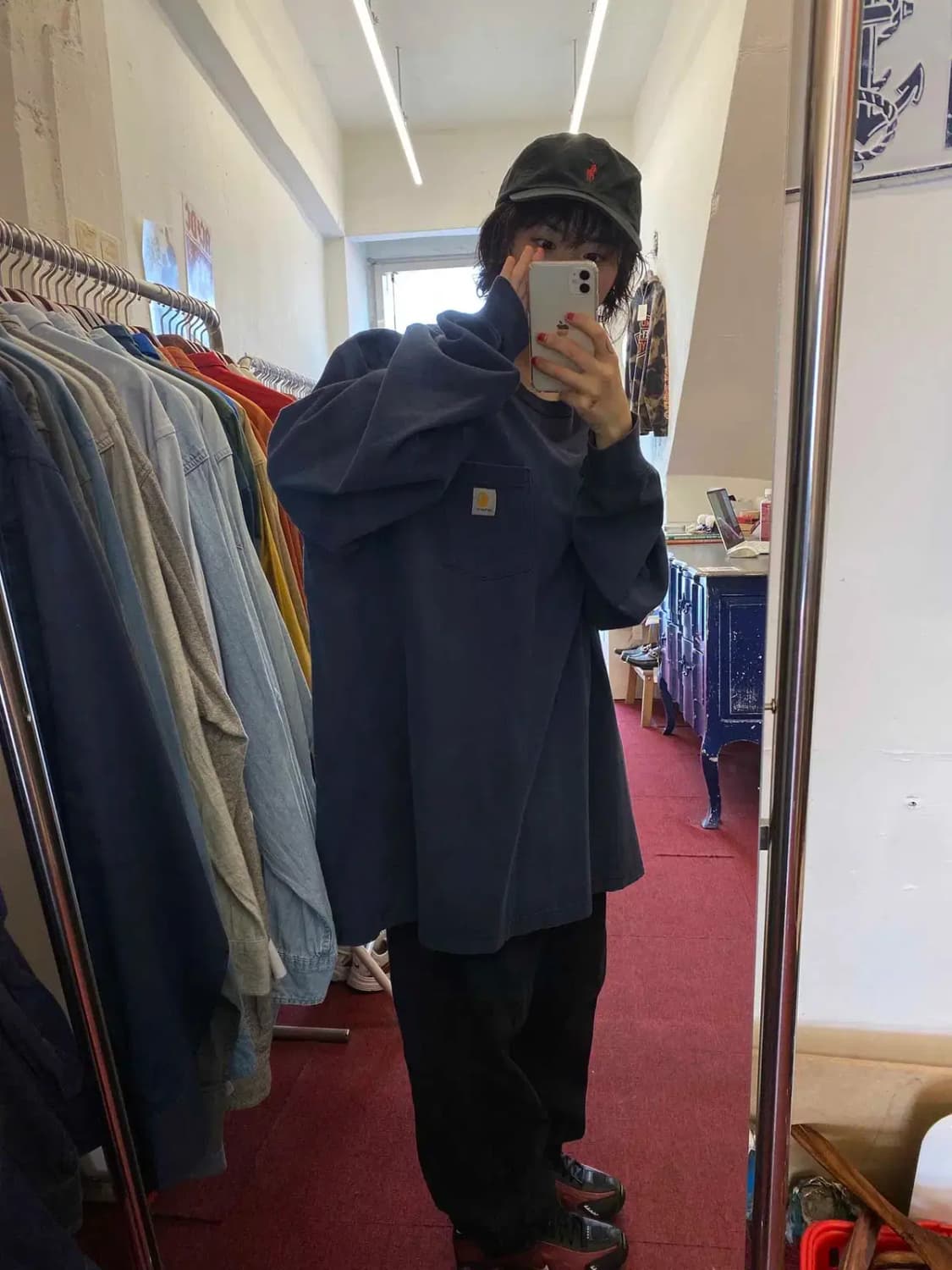 칼하트 긴팔 티셔츠 (Man 2XL) 13573 상품이미지2