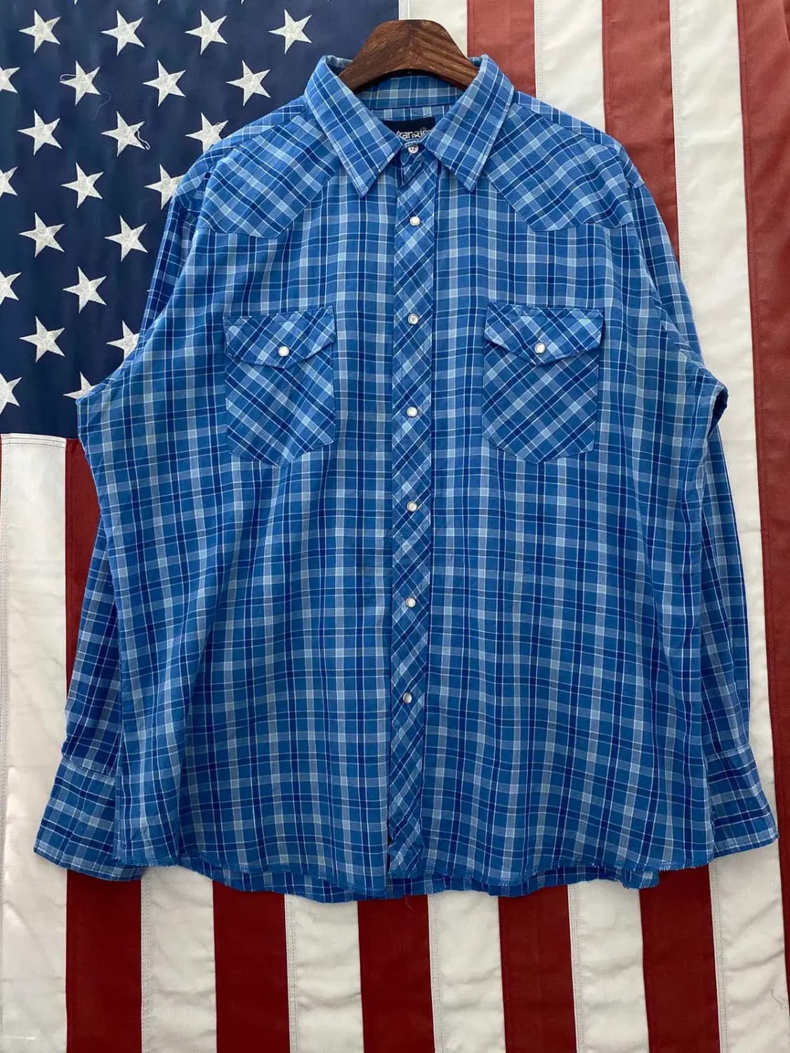 랭글러 체크 셔츠 (Man XL) 13572 상품이미지3