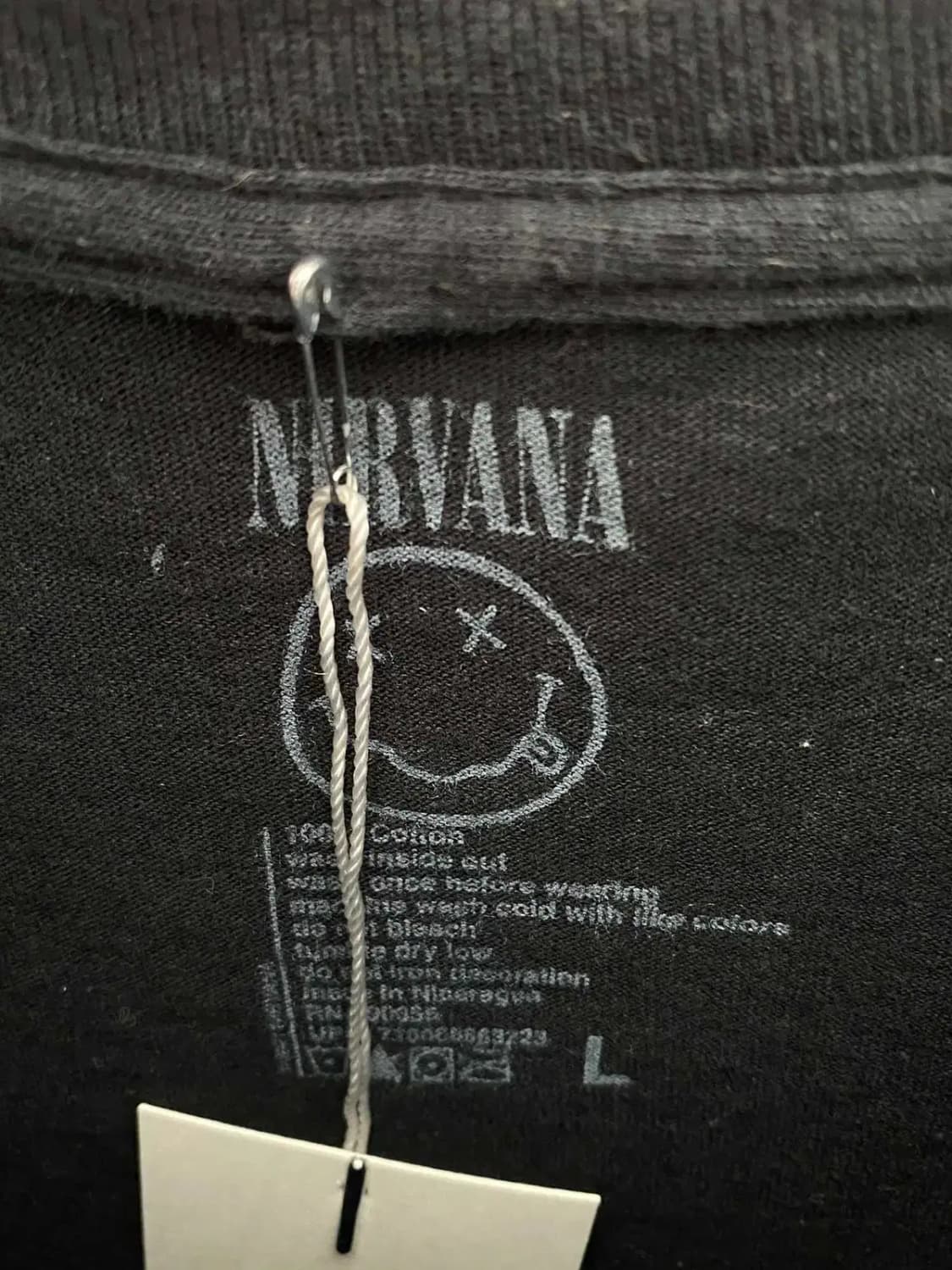 너바나 반팔 티셔츠 (Man L) 13567 상품이미지7