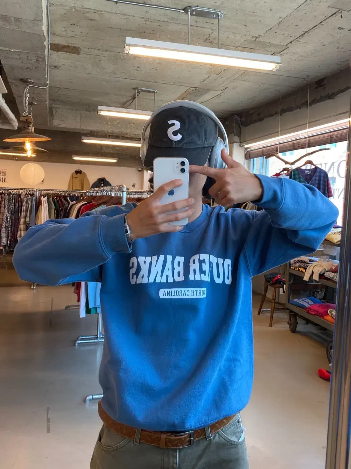 빈티지 맨투맨 (Man M) B1928 상품이미지1