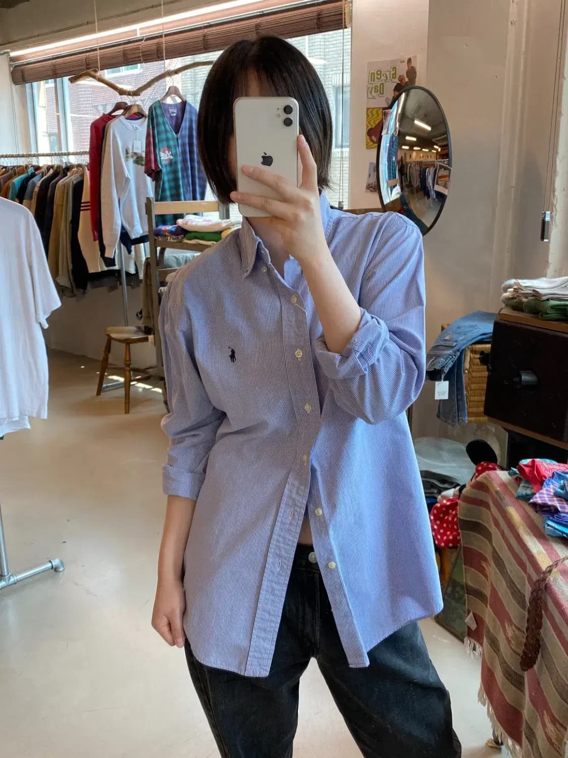 폴로랄프로렌 스트라이프 셔츠 (Man M) B1912 상품이미지1