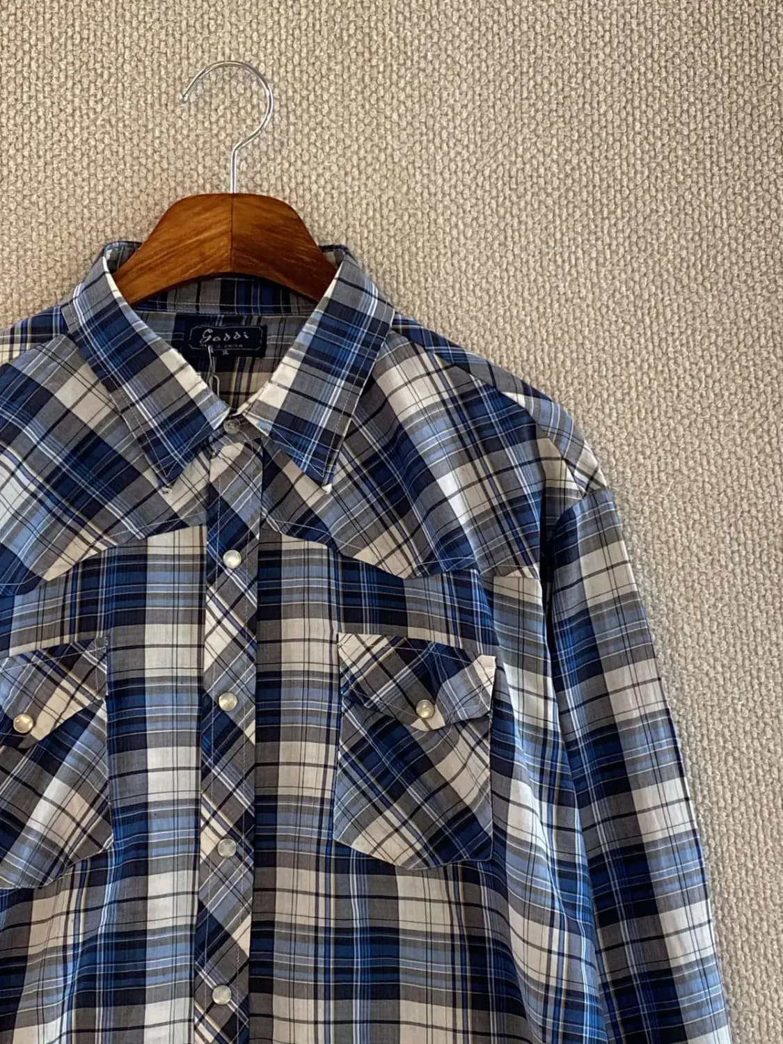 랭글러 체크 셔츠 (Man 2XL) B1911 상품이미지3