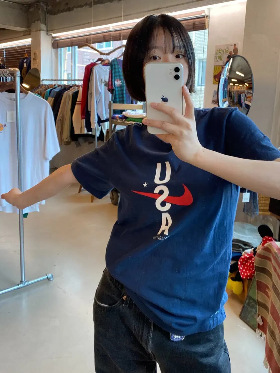 나이키 1/2 티셔츠 (Man S) B1909 상품이미지1