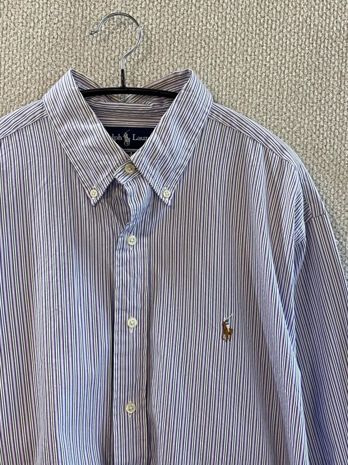 폴로 랄프로렌 스트라이프 셔츠 (Man XL) B1907 상품이미지3