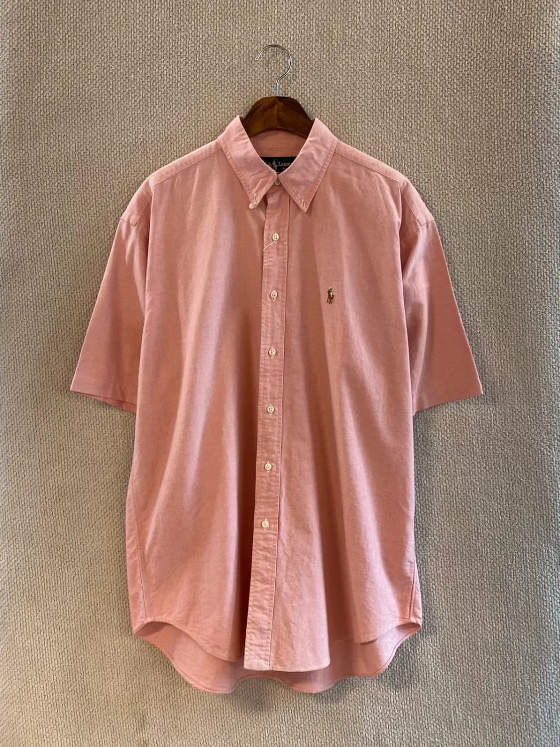 폴로 랄프로렌 솔리드 1/2 셔츠 (Man 2XL) B1938 상품이미지2