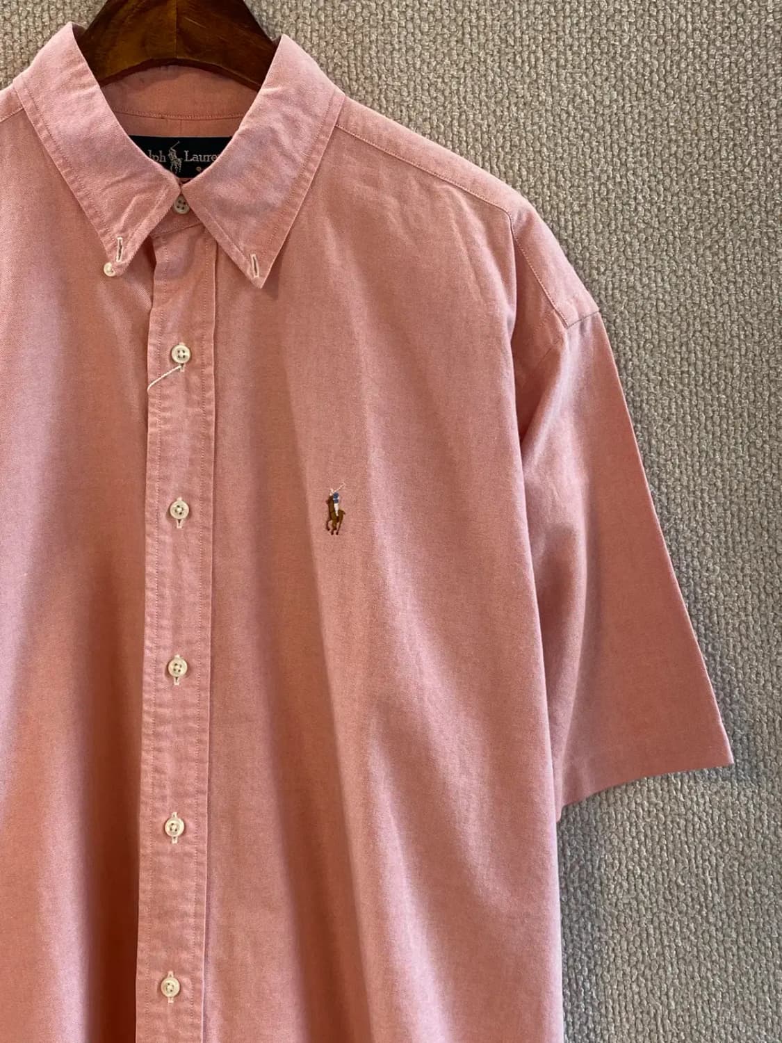 폴로 랄프로렌 솔리드 1/2 셔츠 (Man 2XL) B1938 상품이미지3