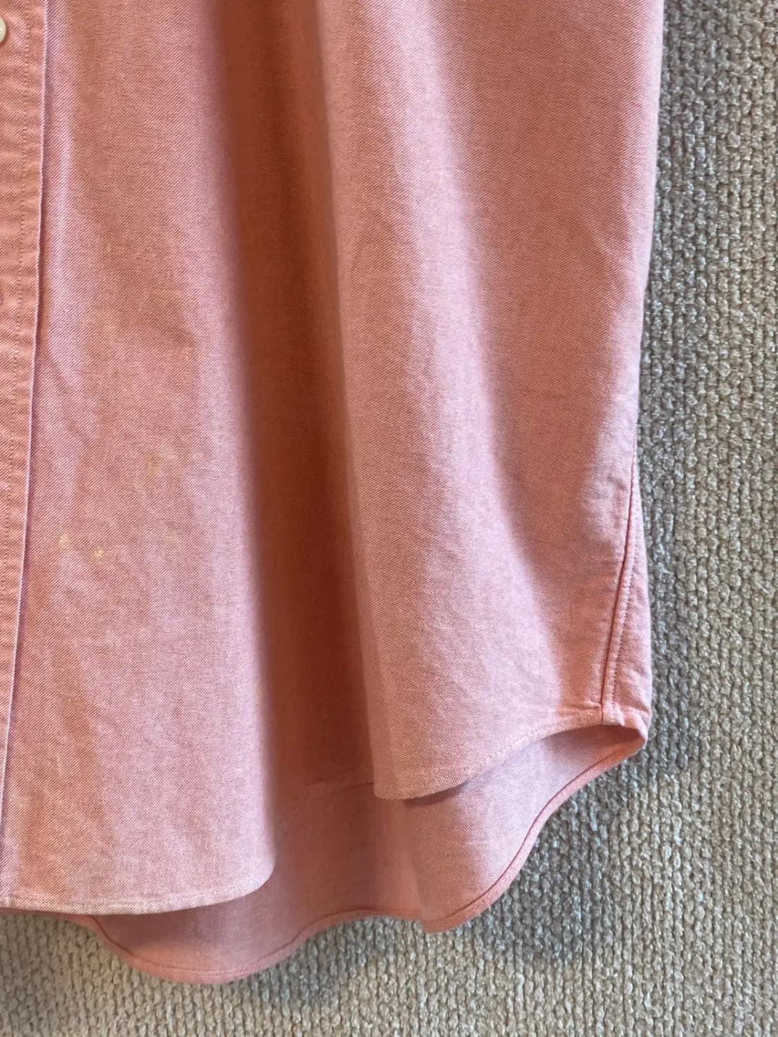 폴로 랄프로렌 솔리드 1/2 셔츠 (Man 2XL) B1938 상품이미지4