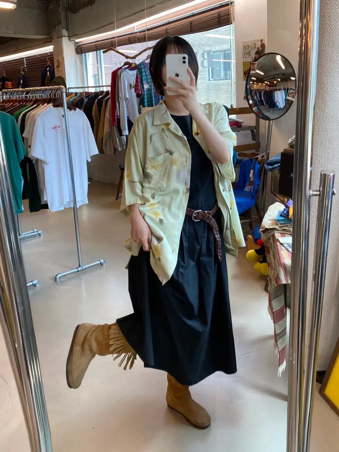 하와이안 1/2 셔츠 (Man 2XL) B1958 상품이미지2