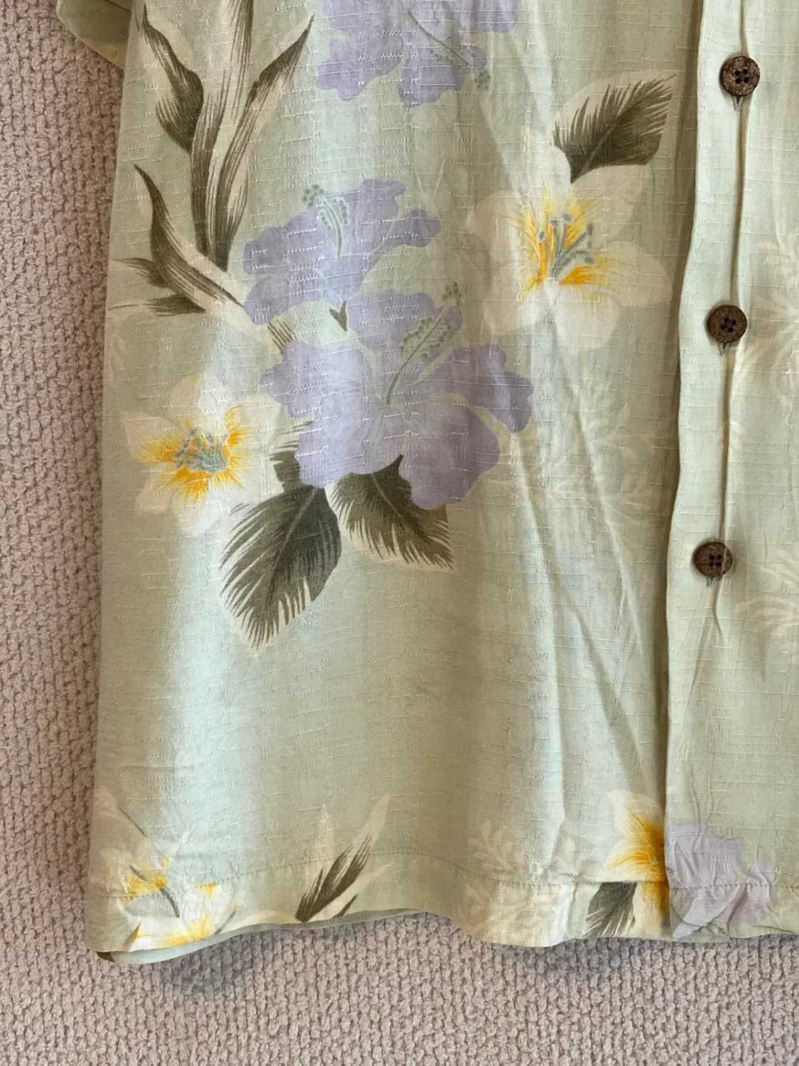 하와이안 1/2 셔츠 (Man 2XL) B1958 상품이미지5