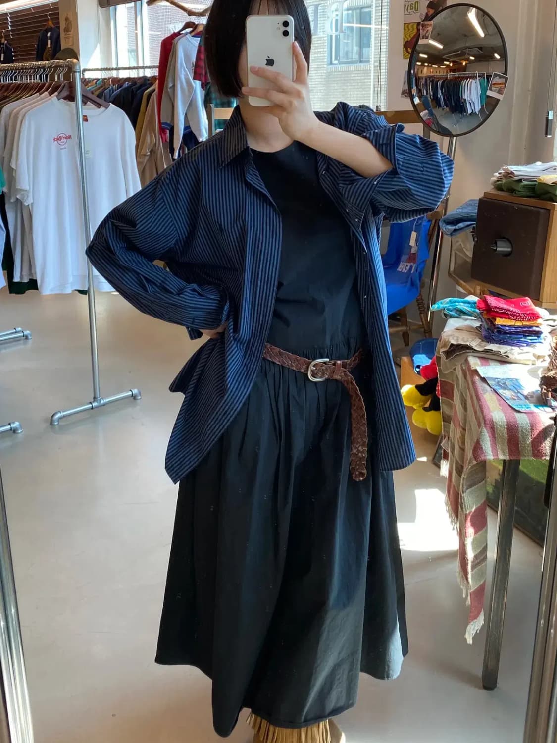 폴로 랄프로렌 스트라이프 셔츠 (Man L) B1955 상품이미지2