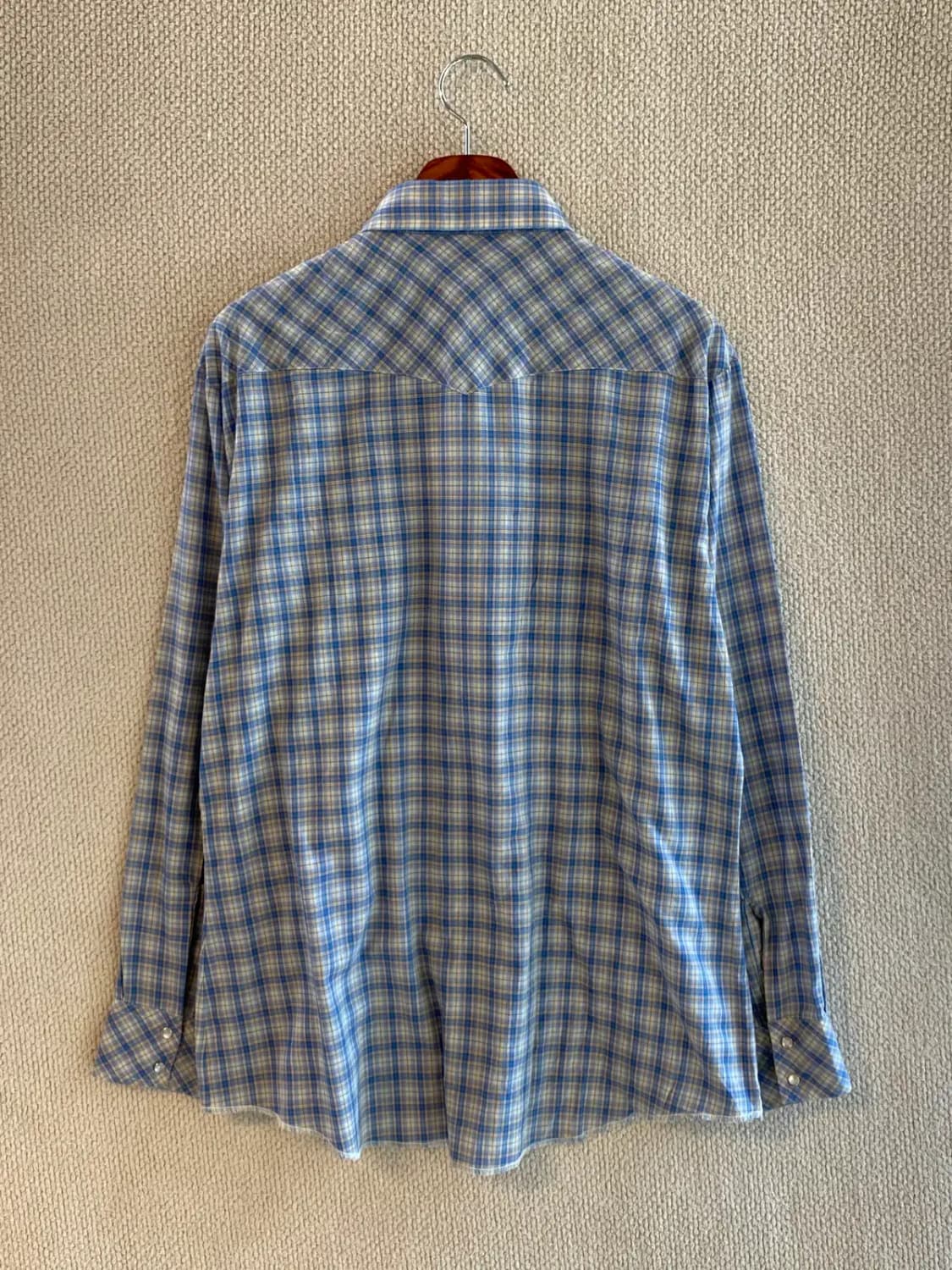 랭글러 체크 셔츠 (Man L) B1949 상품이미지7