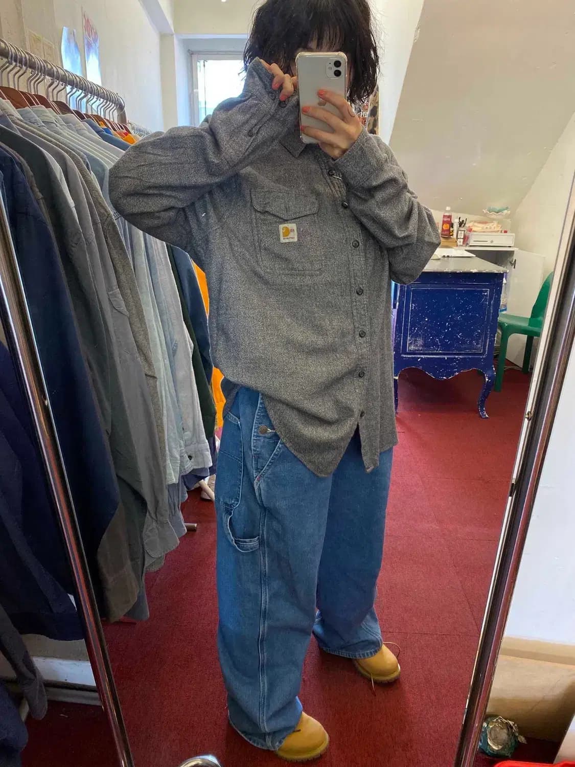 칼하트 포켓 셔츠 (Man XL) 13654 상품이미지1