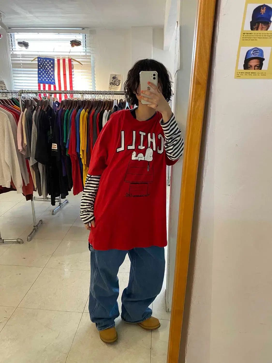 스누피 반팔 티셔츠 (Man 2XL) 13652 상품이미지1