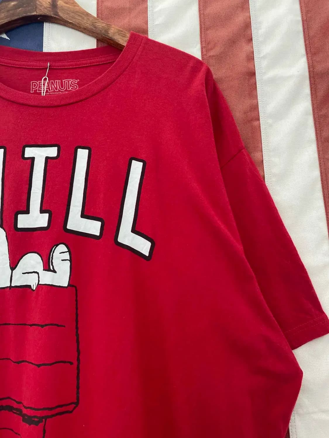 스누피 반팔 티셔츠 (Man 2XL) 13652 상품이미지5