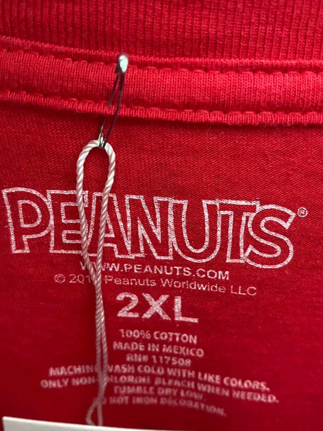 스누피 반팔 티셔츠 (Man 2XL) 13652 상품이미지7