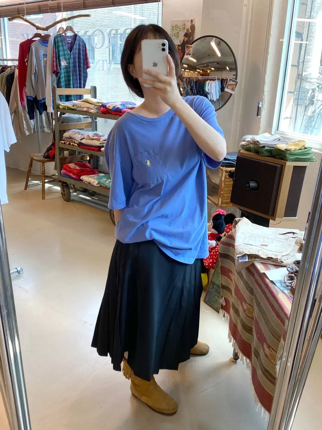 폴로 랄프로렌 포켓 1/2 셔츠 (Man 2XL) B1964 상품이미지1