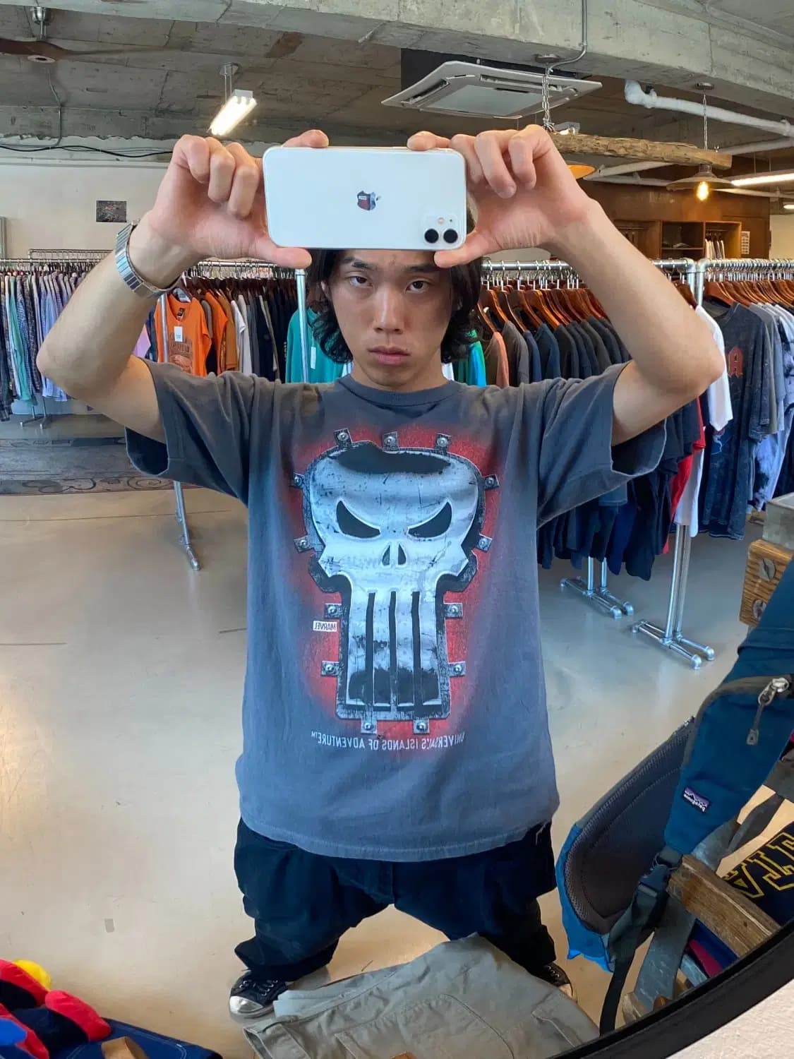 유니버셜 스튜디오 1/2 프린팅 티셔츠 (Man M) B1984 상품이미지1