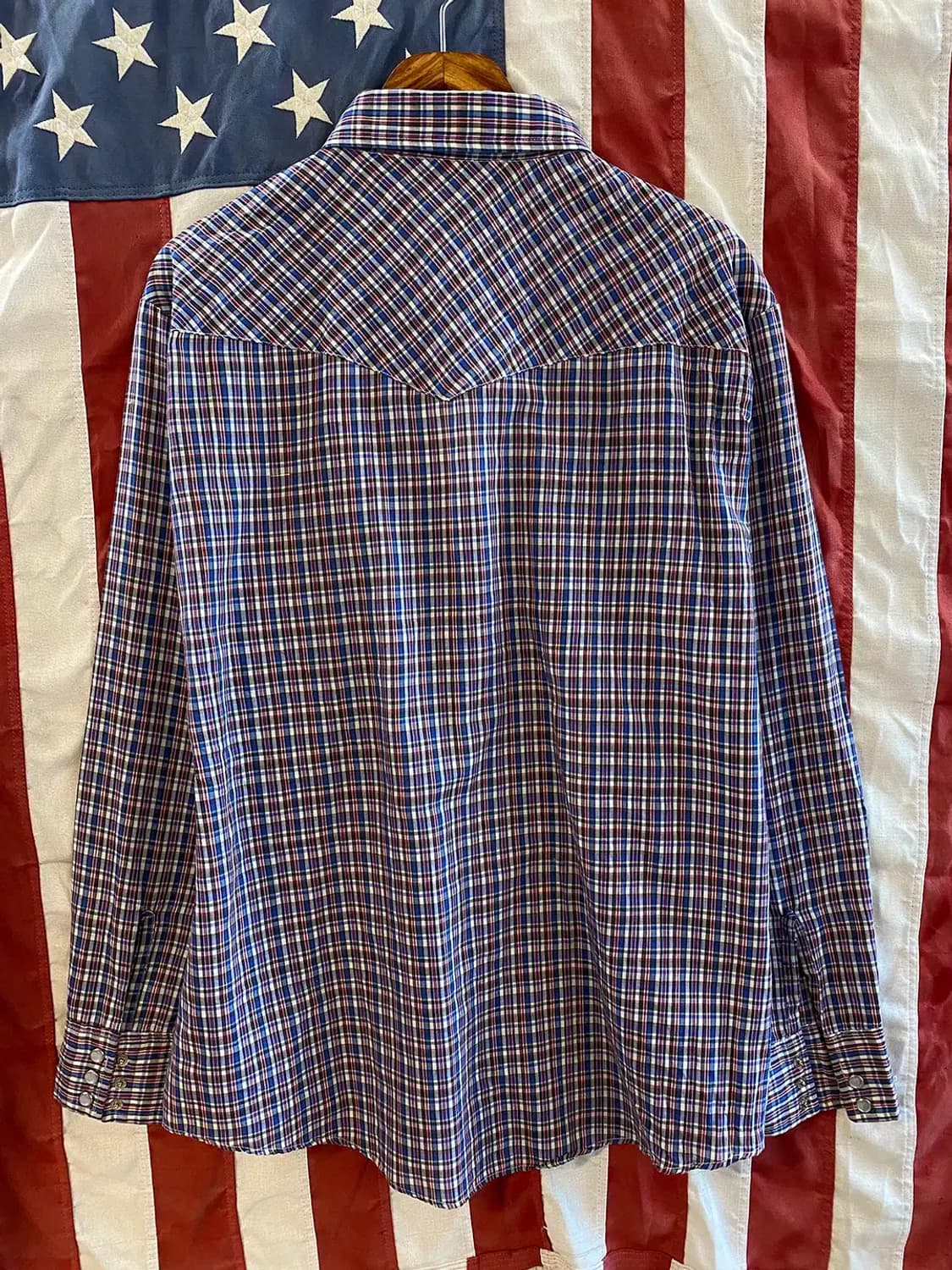 빈티지 체크셔츠 (Man XL) B1983 상품이미지5