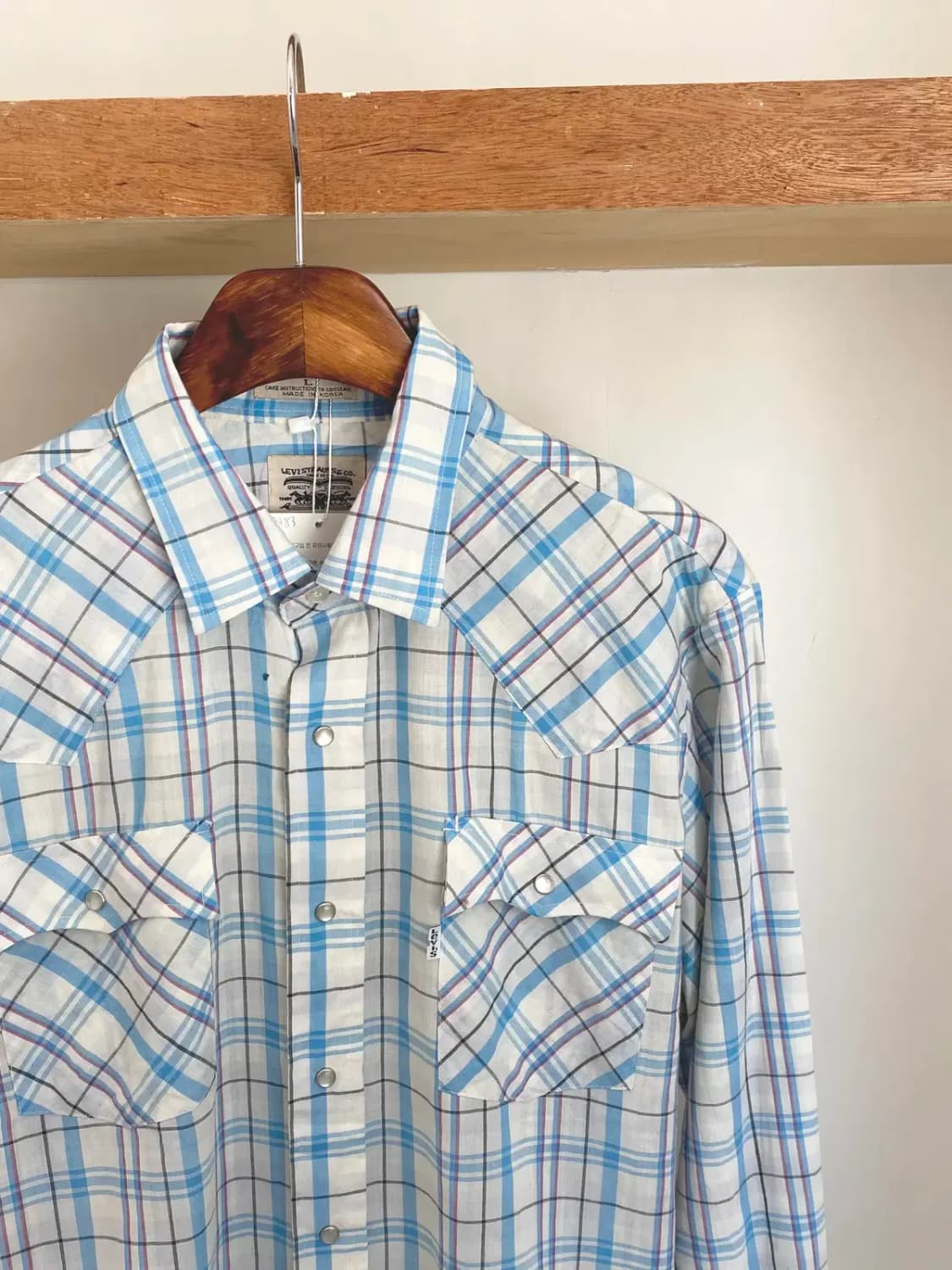 리바이스 체크 셔츠 (Man XL) R05 상품이미지4