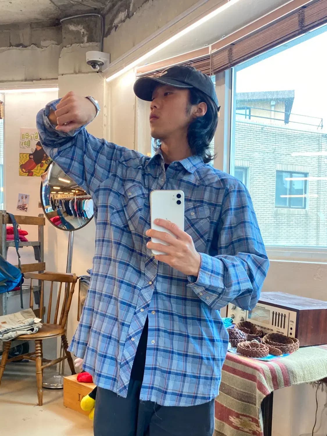 렝글러 웨스턴 체크셔츠 (Man XL) B2005 상품이미지1