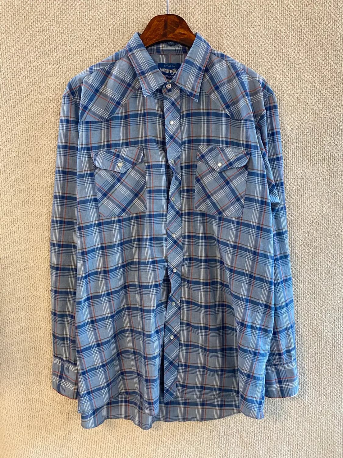 렝글러 웨스턴 체크셔츠 (Man XL) B2005 상품이미지2