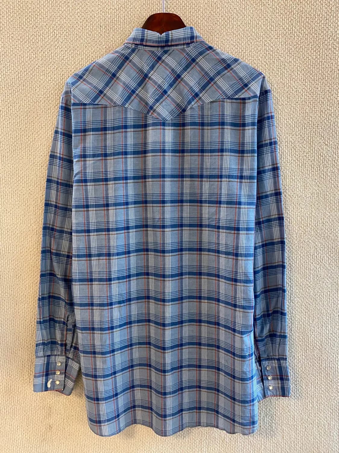 렝글러 웨스턴 체크셔츠 (Man XL) B2005 상품이미지5