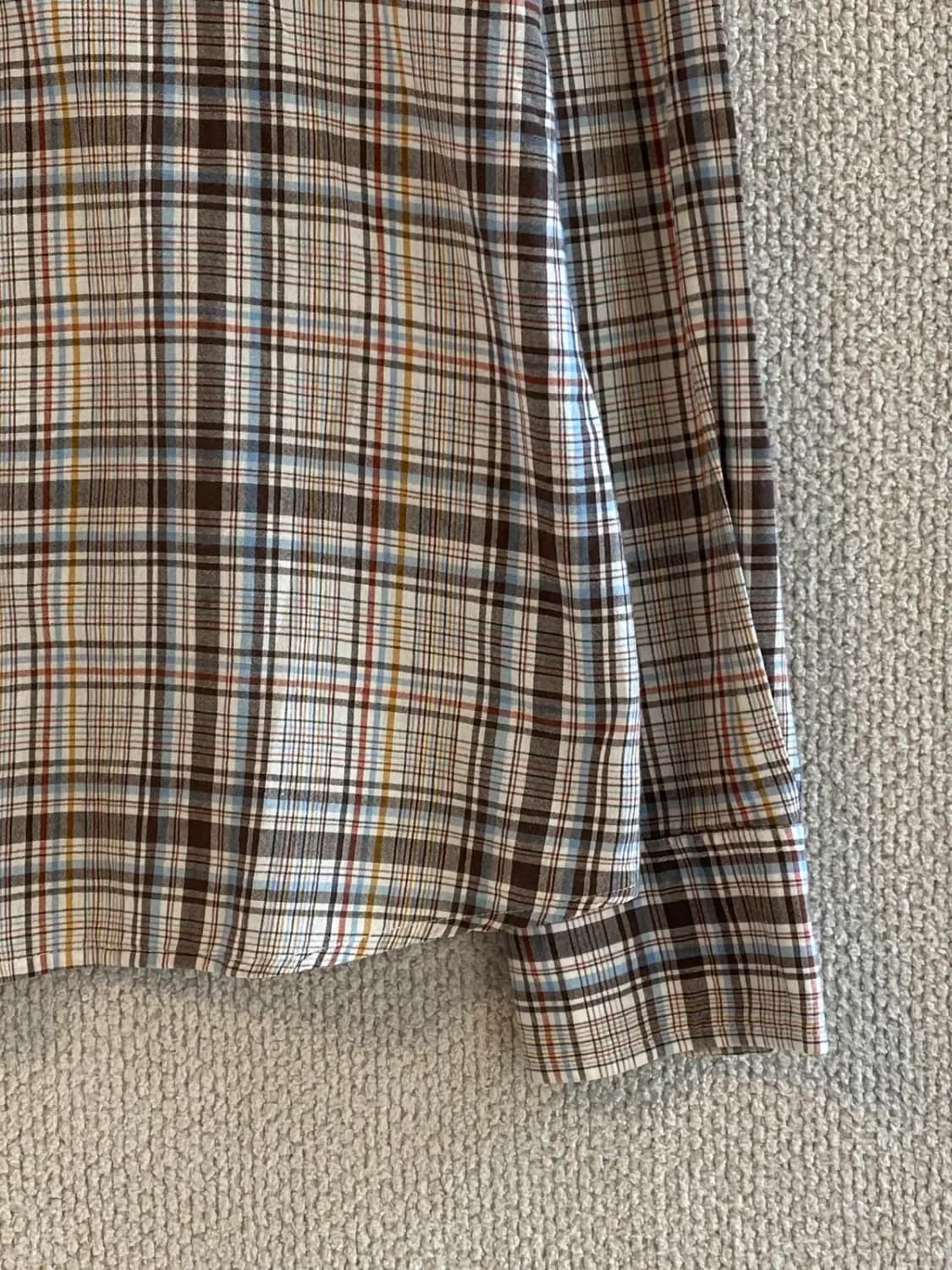 빈티지 체크 셔츠 (Man L) B2018 상품이미지4