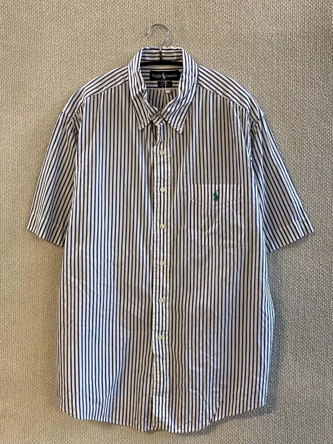 폴로 랄프로렌 1/2 스트라이프 셔츠 (Man XL) B2013 상품이미지3