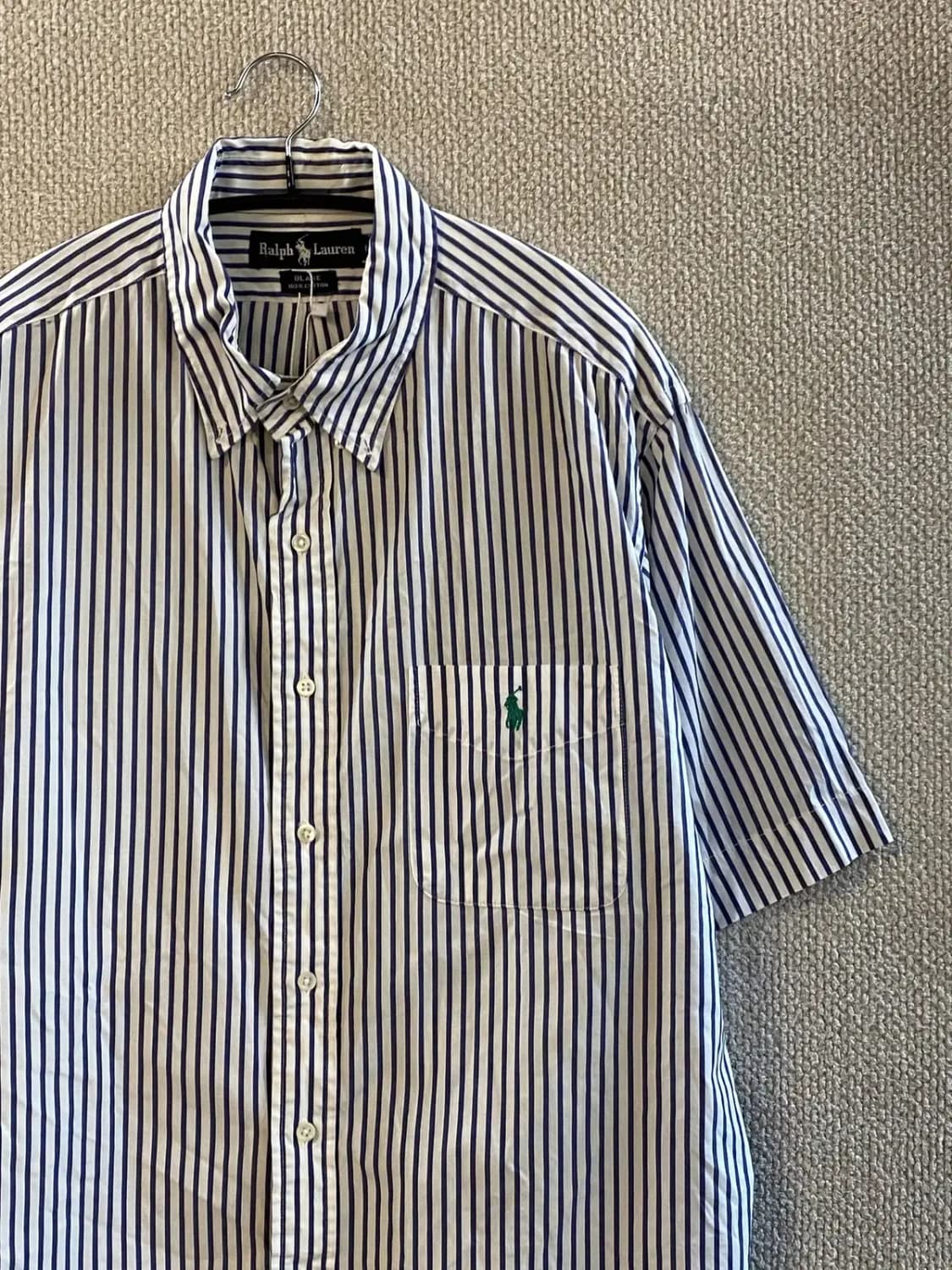 폴로 랄프로렌 1/2 스트라이프 셔츠 (Man XL) B2013 상품이미지4