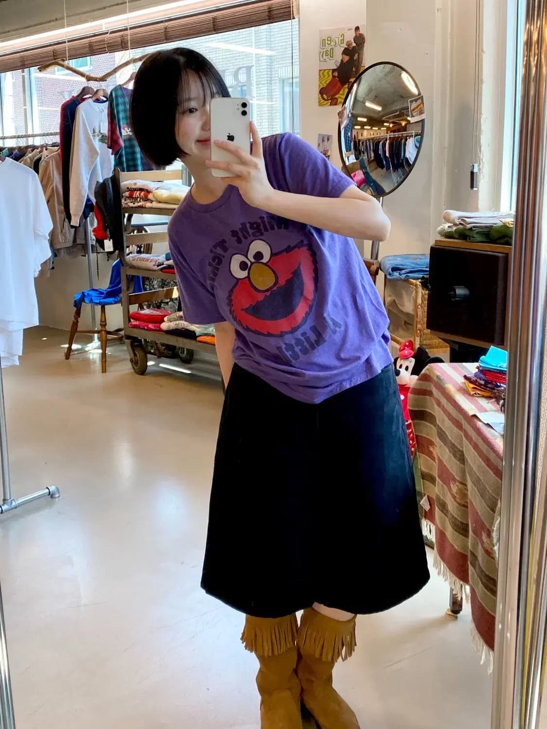 탑리스 캘리포니아 1/2 티셔츠 (Woman L) B2011 상품이미지1